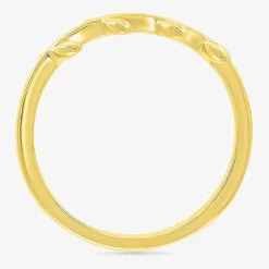 Womens 5.5MM 10K Gold Round Band