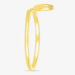 Womens 6.5MM 10K Gold Round Band