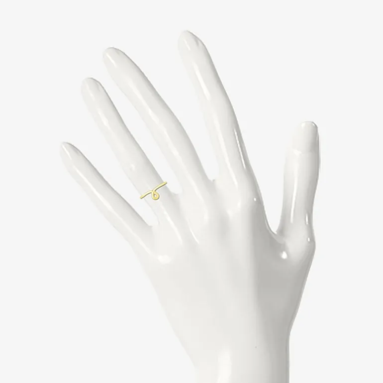 Womens 6.5MM 10K Gold Round Band
