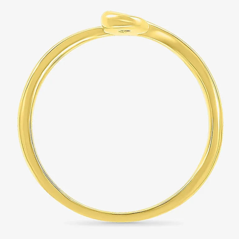 Womens 6.5MM 10K Gold Round Band