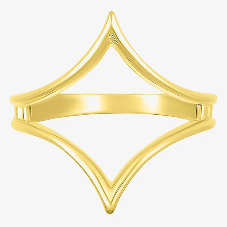 Womens 19MM 10K Gold Round Band