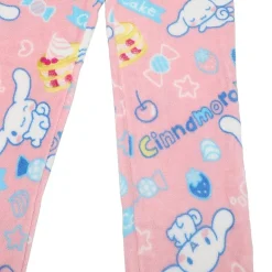 Womens Plush Cinnamoroll Pajama Pants