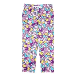 Womens Plush Hello Kitty Pajama Pants