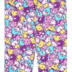 Womens Plush Hello Kitty Pajama Pants
