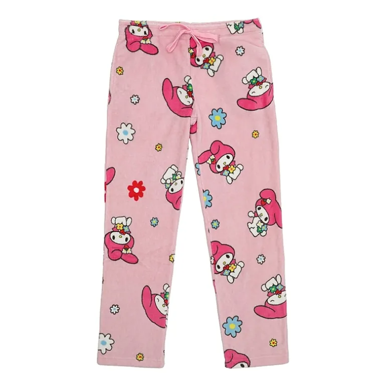 Womens Plush My Melody Pajama Pants