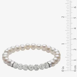 Womens White Cultured Freshwater Pearl Sterling Silver 2-pc. Jewelry Set