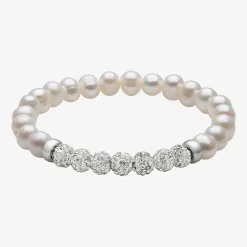 Womens White Cultured Freshwater Pearl Sterling Silver 2-pc. Jewelry Set