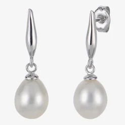 Womens White Cultured Freshwater Pearl Sterling Silver 2-pc. Jewelry Set