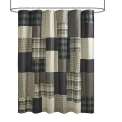 Woolrich Winter Hills Cotton Shower Curtain