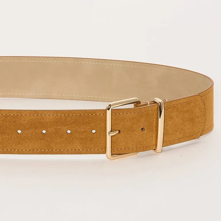 Worthington Faux Suede Sleek Pant Belt Womens Belt