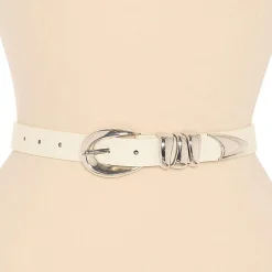 Worthington Oval Geo Tri Keeper Womens Belt
