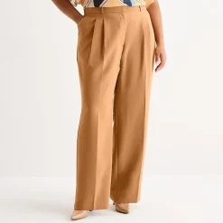 Worthington Plus Womens Everyday Pant