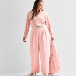 Worthington Plus Womens Everyday Pant