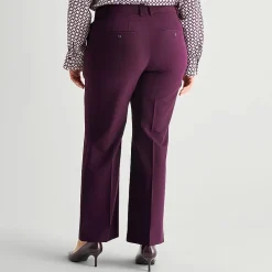 Worthington Plus Womens Modern Perfect Trouser