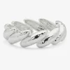 Worthington Silver Tone Womens Stretch Bracelet