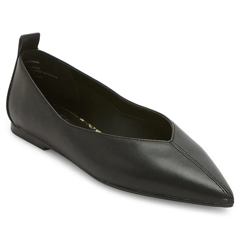 Worthington Vivianne Womens Pointed Closed Toe Ballet Flats