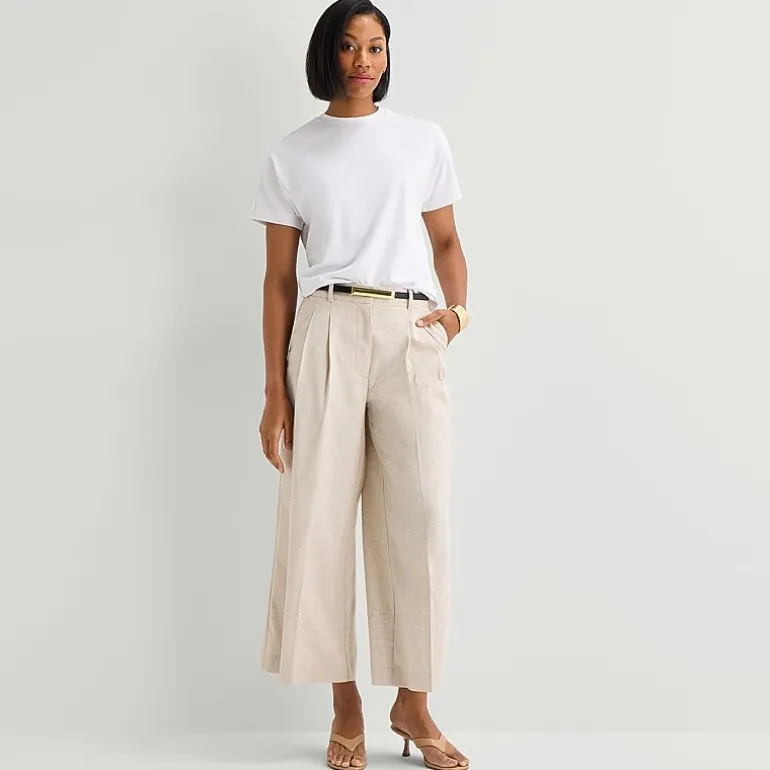Worthington Womens Crew Neck Short Sleeve T-Shirt