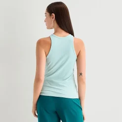 Worthington Womens Crew Neck Sleeveless Tank Top