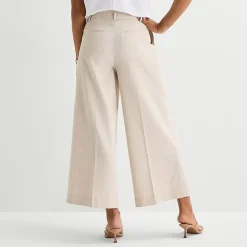 Worthington Womens Cropped Everyday Pant