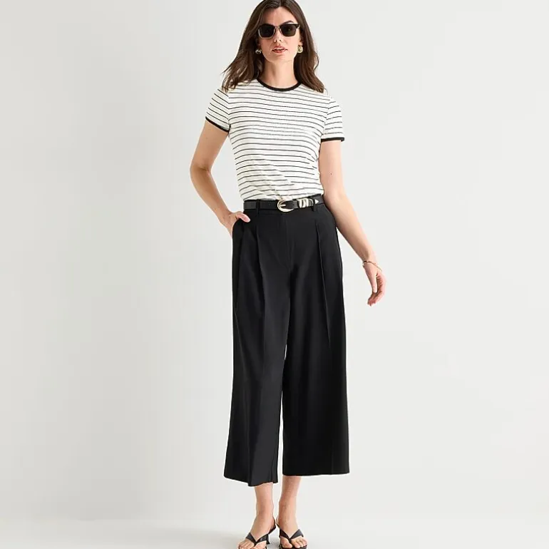 Worthington Womens Cropped Everyday Pant