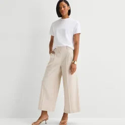 Worthington Womens Cropped Everyday Pant