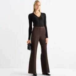 Worthington Womens Fit and Flare Pant