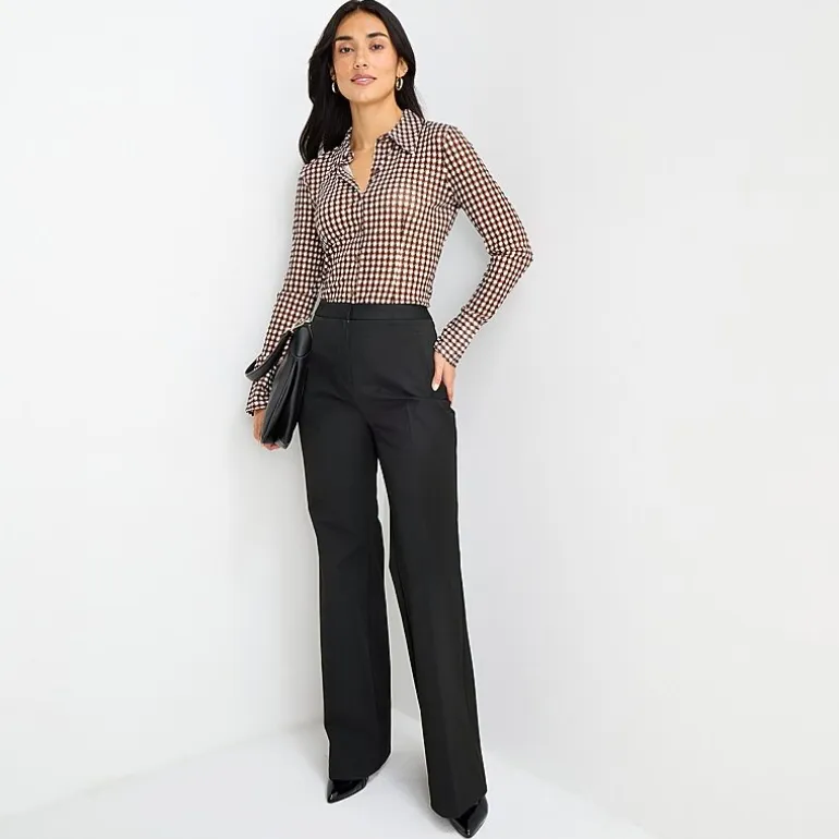 Worthington Womens Fit and Flare Pant