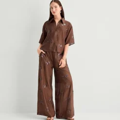 Worthington Womens High Rise Pull-On Pant