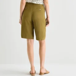 Worthington Womens 12" High Rise Bermuda Short