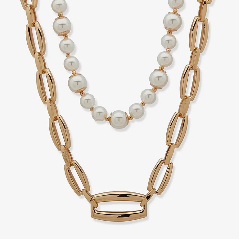 Worthington Womens 17 Inch Strand Necklace