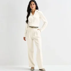 Worthington Womens Long Sleeve Slim Fit Blouse