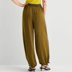 Worthington Womens Pull On Balloon Pant