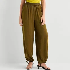 Worthington Womens Pull On Balloon Pant