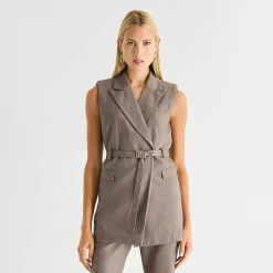 Worthington Womens Regular Fit Suit Vest
