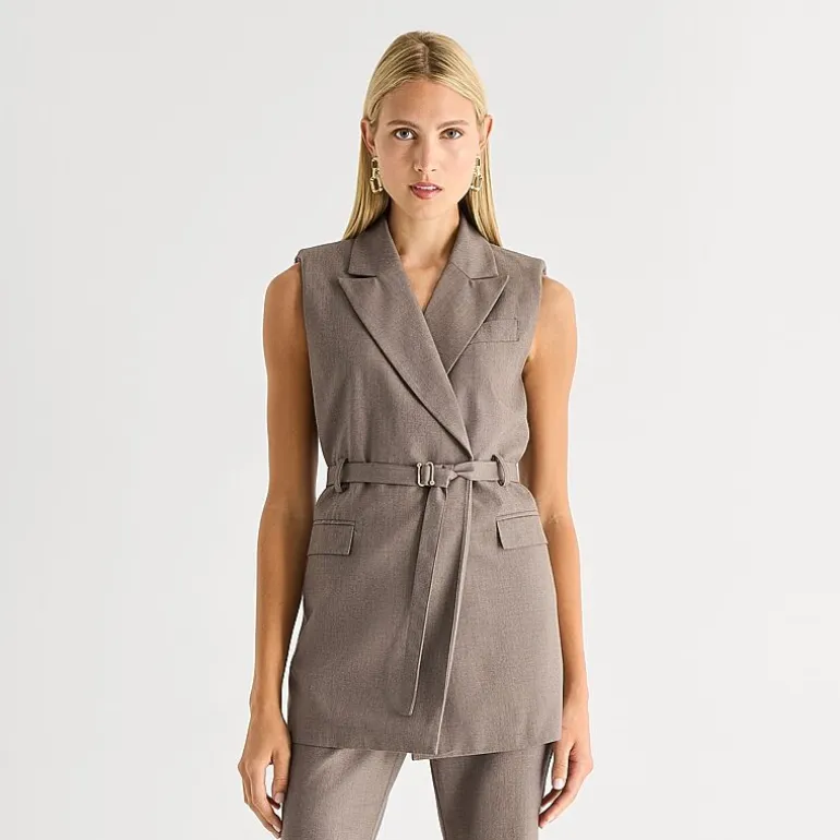 Worthington Womens Regular Fit Suit Vest