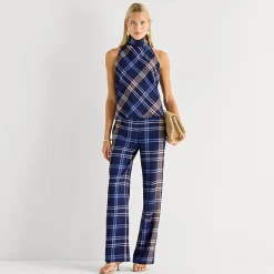 Worthington Womens Wide Leg High Rise Trouser