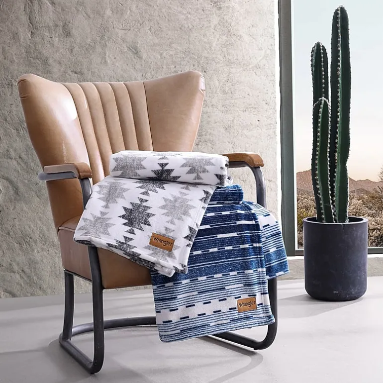 Wrangler Canyon Ikat Washable Lightweight Throw