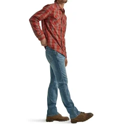 Wrangler® Mens Stretch Fabric Slim Fit Bootcut Jean