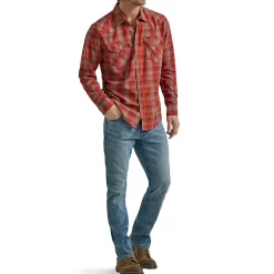 Wrangler® Mens Stretch Fabric Slim Fit Bootcut Jean
