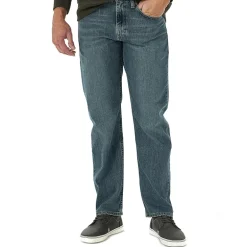 Wrangler® Mens Stretch Straight Leg Relaxed Fit Jean