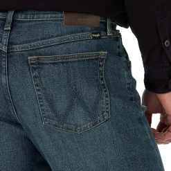 Wrangler® Mens Stretch Straight Leg Relaxed Fit Jean
