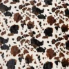 Wrangler Spotted Cow Print Washable Throw