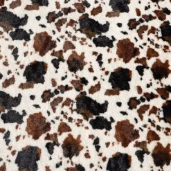 Wrangler Spotted Cow Print Washable Throw