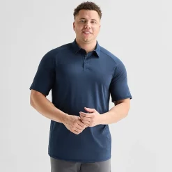 Xersion Big and Tall Mens Short Sleeve Polo Shirt