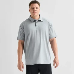 Xersion Big and Tall Mens Short Sleeve Polo Shirt