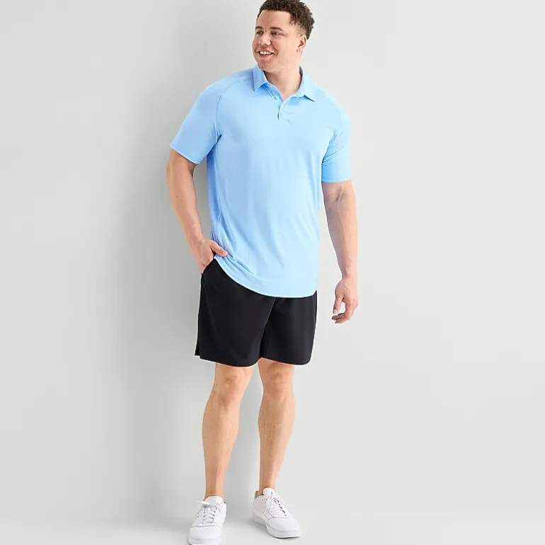 Xersion Big and Tall Mens Short Sleeve Polo Shirt