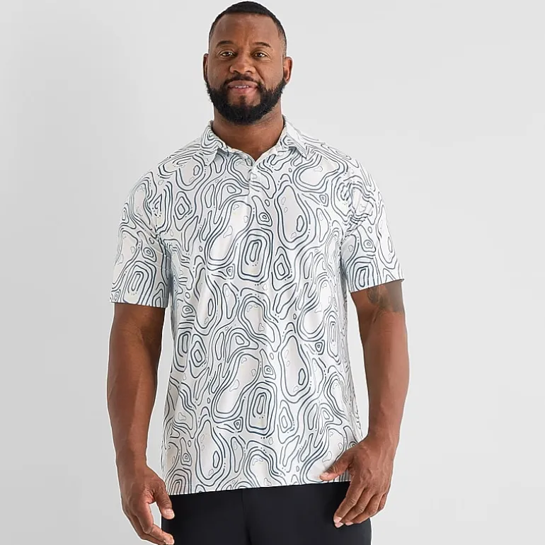 Xersion Big and Tall Mens Short Sleeve Polo Shirt