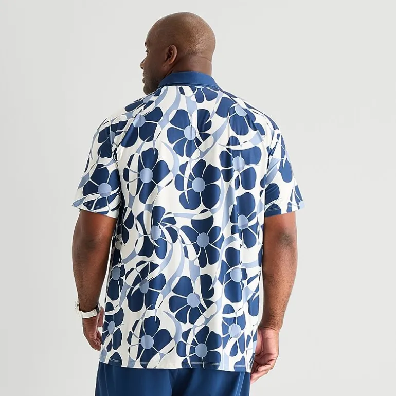 Xersion Big and Tall Mens Short Sleeve Polo Shirt