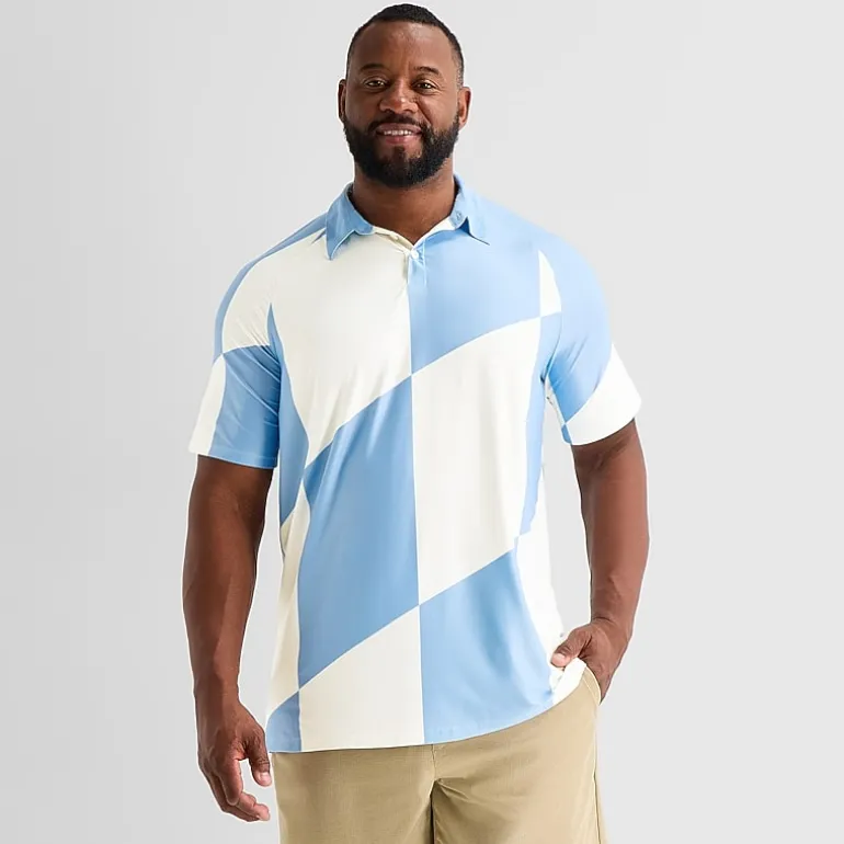 Xersion Big and Tall Mens Short Sleeve Polo Shirt
