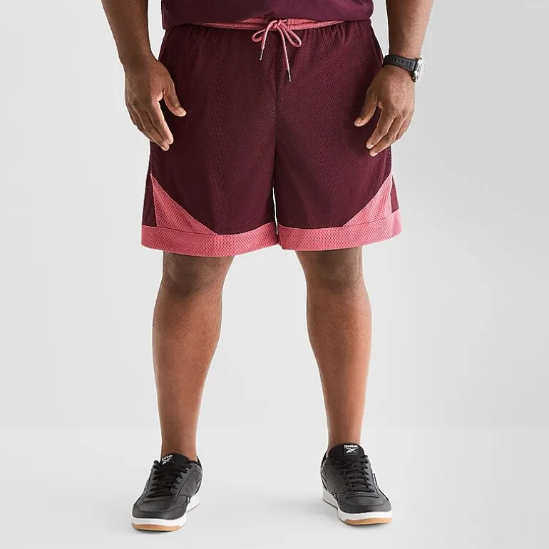 Xersion Colorblock Mens Big and Tall 8" Basketball Short